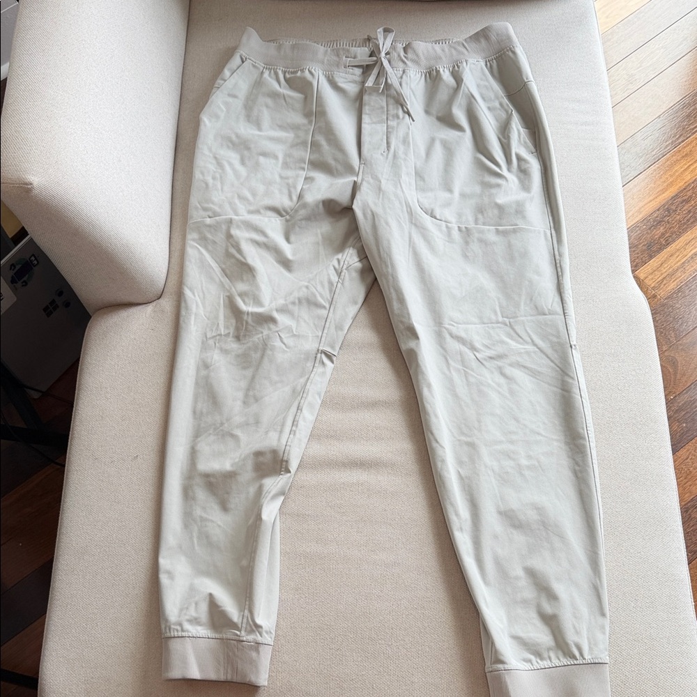 Lululemon Men's Casual Jogger Pants - ivory
